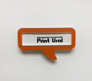 Бейджи из пластика ПВХ