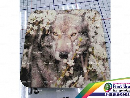 Подставка под кружку, бокал (Бирдекель из фанеры)