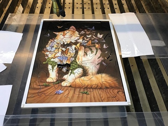 Изготовление пазлов