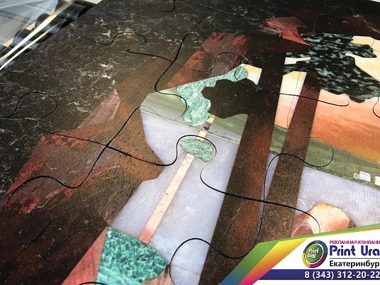 Изготовление пазлов