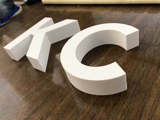 Объемные буквы