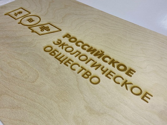Табличка из дерева, фанеры