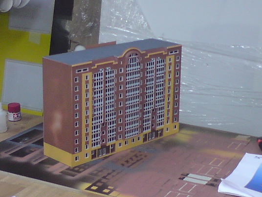 Изготовление архитектурных моделей, проектов зданий, городов.