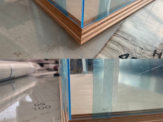 Короб из оргстекла