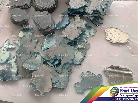 Детские фигурки из дерева / пвх / оргстекла