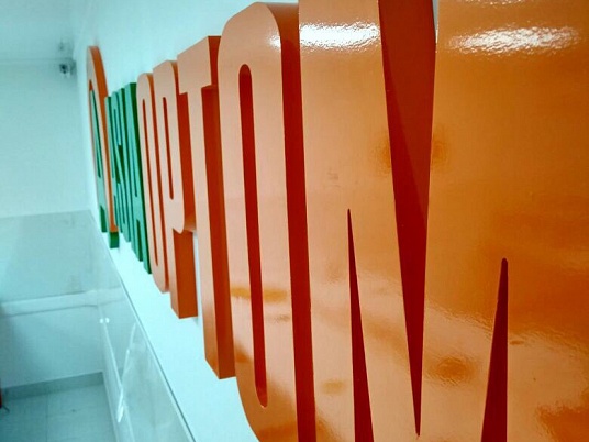 Вывеска несветовая. ASIAOPTOM