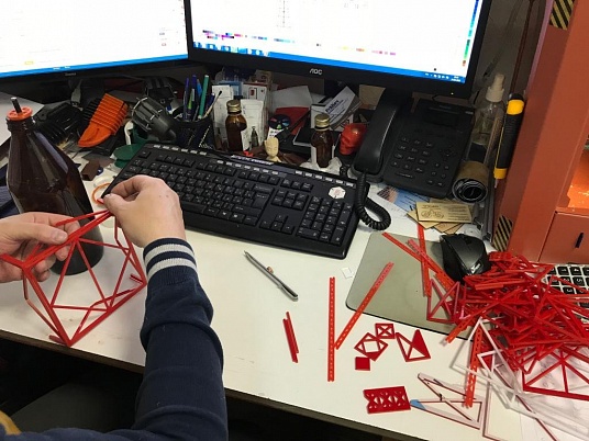 Изготовление макета телевышки.