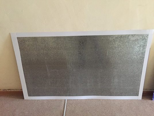 Табличка из оцинковки