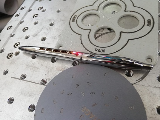 Гравировка на ручке